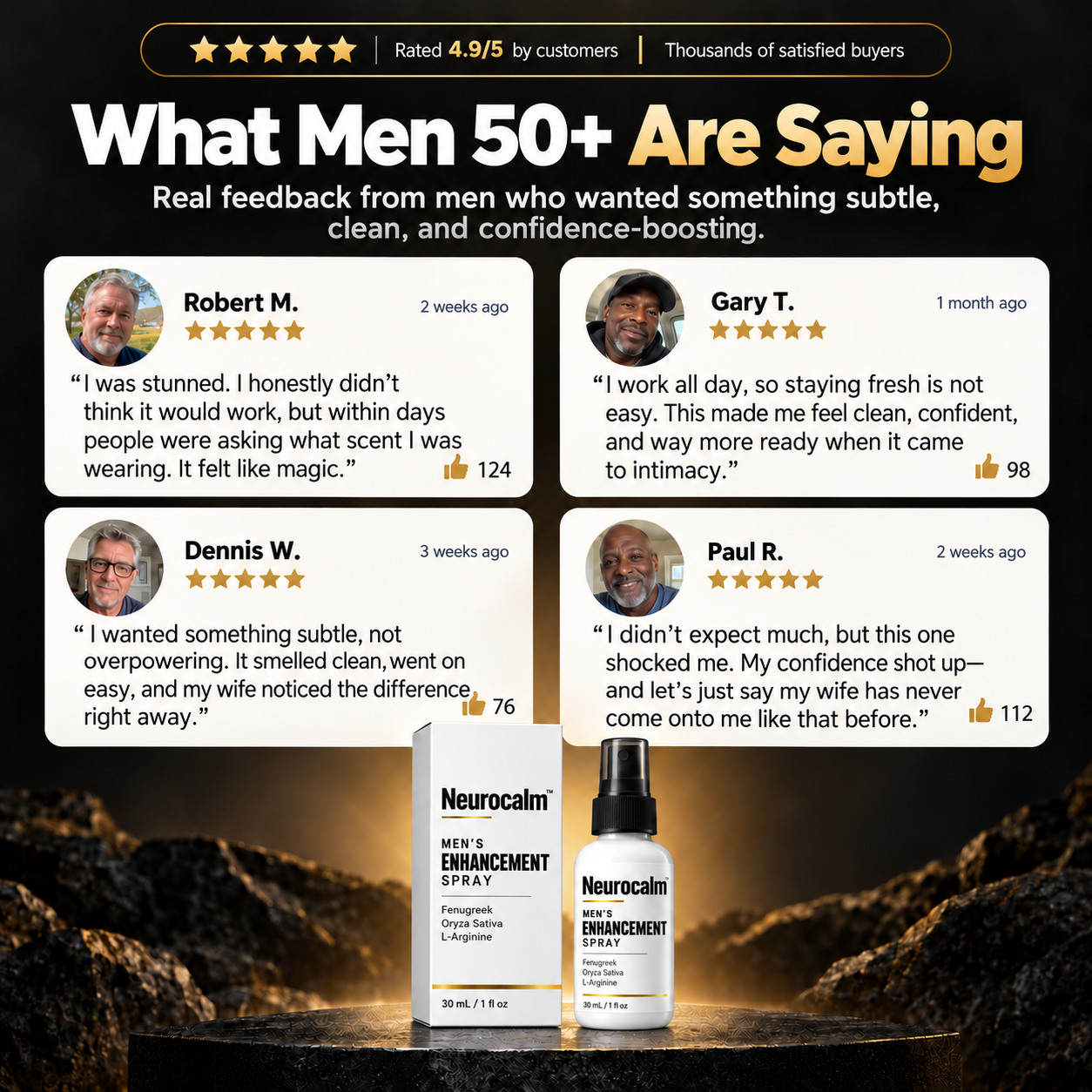 Neurocalm YourTurn™️ Men's Intimate Enhancement Spray