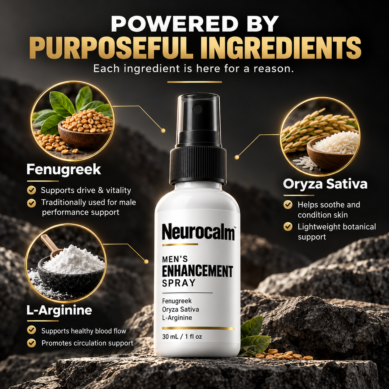 Neurocalm YourTurn™️ Men's Intimate Enhancement Spray